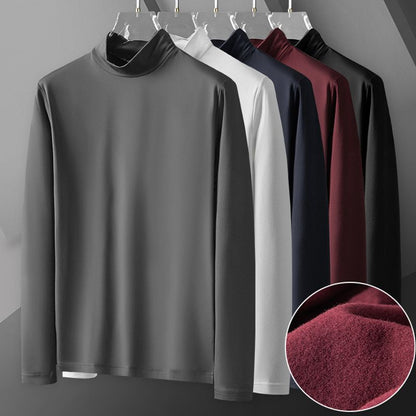 Nice Gift! Men's Silky Smooth Wrinkle-free Long-sleeve T-shirt