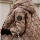 ❄️Rabais saisonnier 55%❄️Veste en coton patchwork à capuche pour femmes pour l'automne et l'hiver