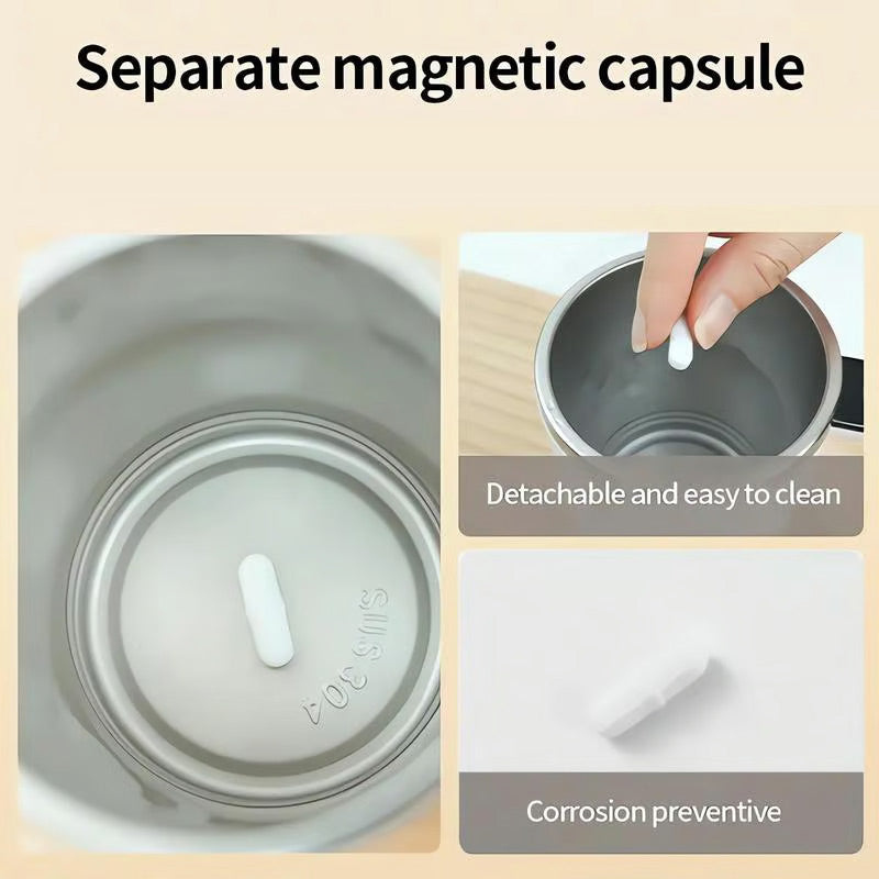 💥 PROMOÇÃO MEGA: 50% DE DESCONTO ☕🔋 Conjunto de Caneca de Café Automática com Mistura Magnética Recarregável ⚡