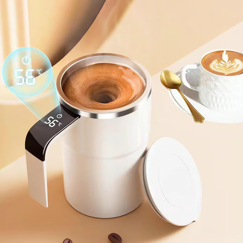 💥 PROMOÇÃO MEGA: 50% DE DESCONTO ☕🔋 Conjunto de Caneca de Café Automática com Mistura Magnética Recarregável ⚡