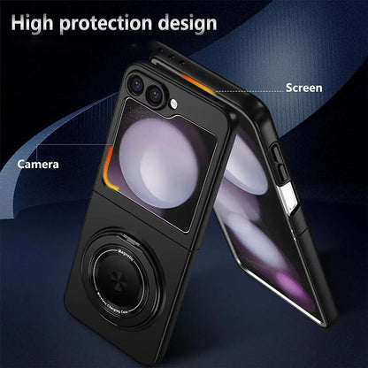 Magnetic Phone Case With Rotating Stand for Galaxy Z Fold/Flip Series