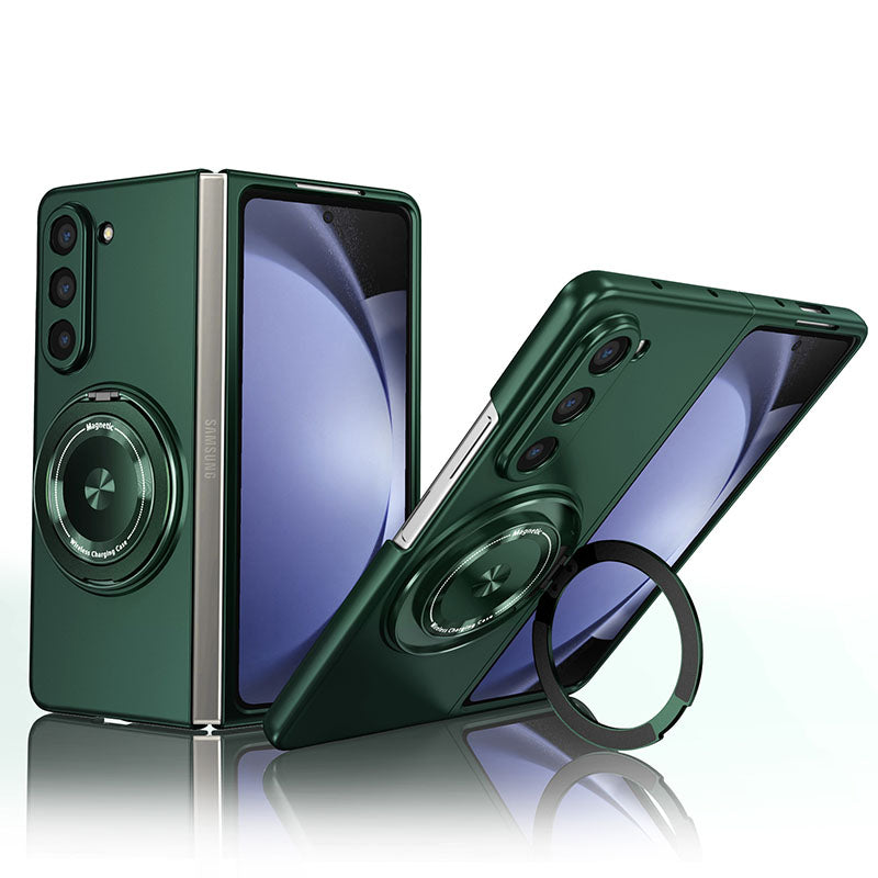 Magnetic Phone Case With Rotating Stand for Galaxy Z Fold/Flip Series