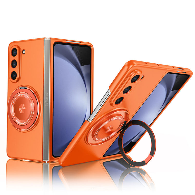 Magnetic Phone Case With Rotating Stand for Galaxy Z Fold/Flip Series