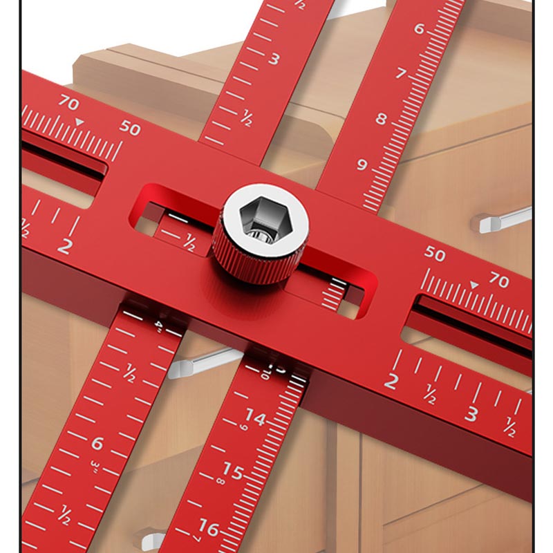 Precision Scale Wood Drilling Dowel Guide