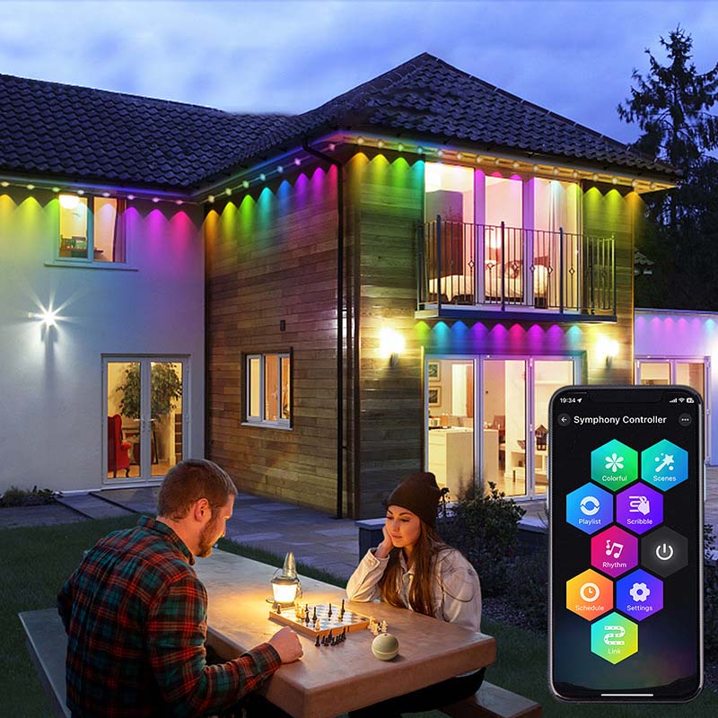 🎅 Early Christmas - Smart Rainbow LED Permanent Outdoor Light - Smartlight 🎁