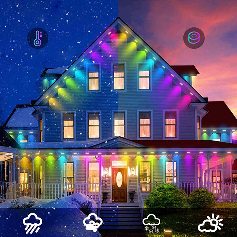 🎅 Early Christmas - Smart Rainbow LED Permanent Outdoor Light - Smartlight 🎁