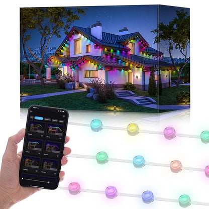 🎅 Early Christmas - Smart Rainbow LED Permanent Outdoor Light - Smartlight 🎁