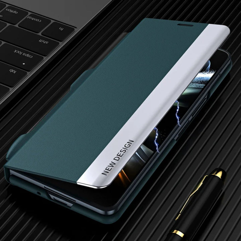 Shockproof And Drop-proof Foldable Leather Flip Phone Case