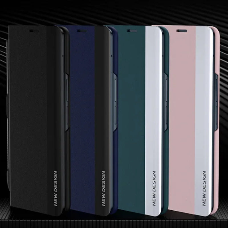 Shockproof And Drop-proof Foldable Leather Flip Phone Case