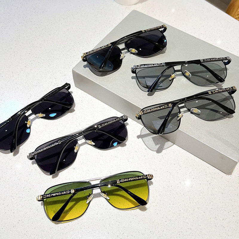 Lunettes de soleil polarisées à changement de couleur