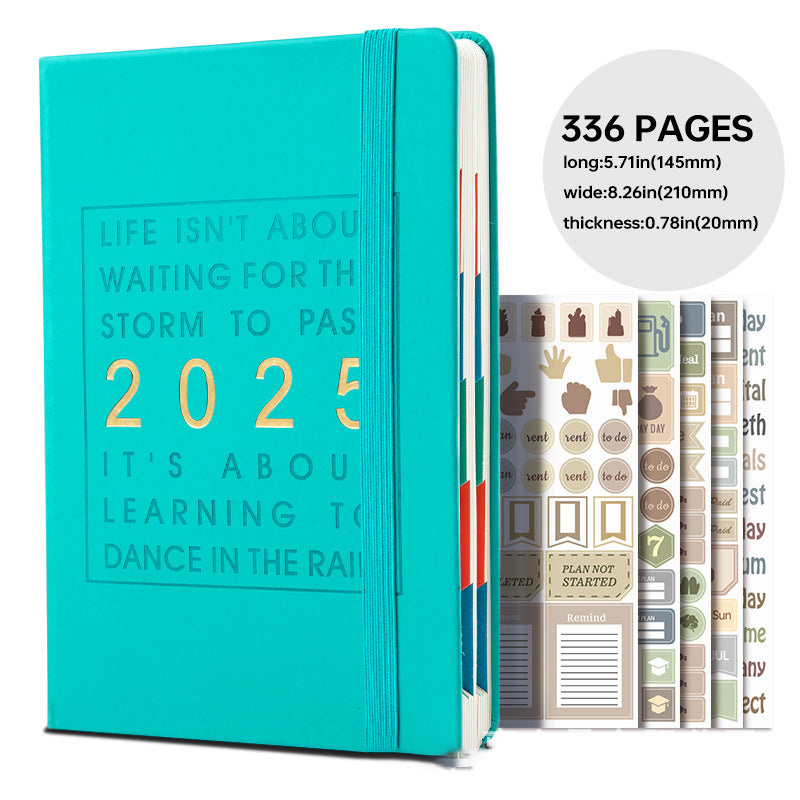 2025 365-Day Schedule Planner Book