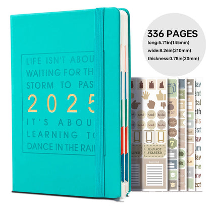 2025 365-Day Schedule Planner Book