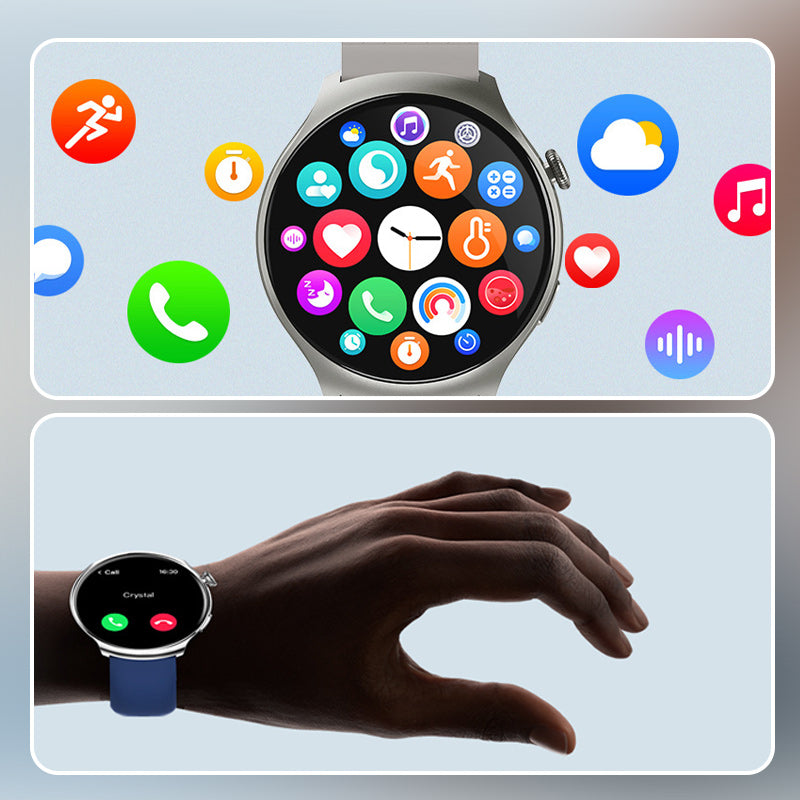 Multi-functional Round Sports Smart Watch