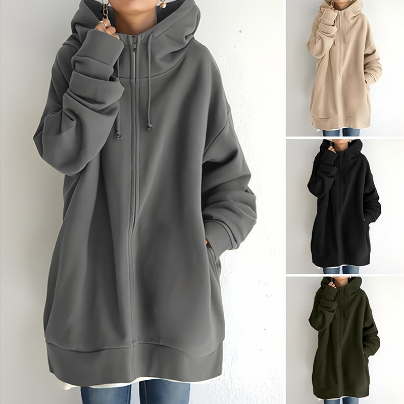 💥Limited Time Special Offer 50% off🔥Women's Winter Zipper Hooded Sweater