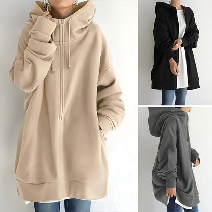 💥Limited Time Special Offer 50% off🔥Women's Winter Zipper Hooded Sweater