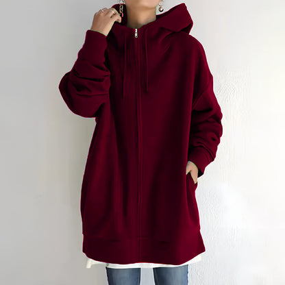 💥Limited Time Special Offer 50% off🔥Women's Winter Zipper Hooded Sweater