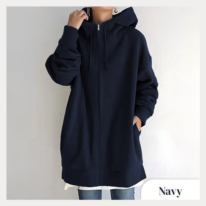 💥Limited Time Special Offer 50% off🔥Women's Winter Zipper Hooded Sweater