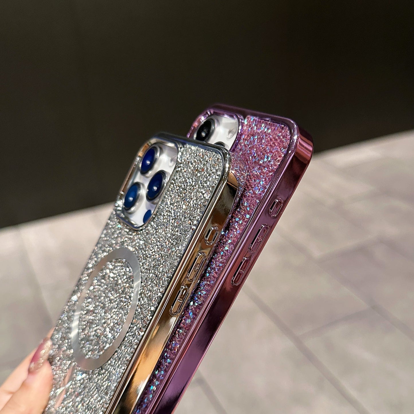 Luxury Glitter Magnetic Case for iPhone