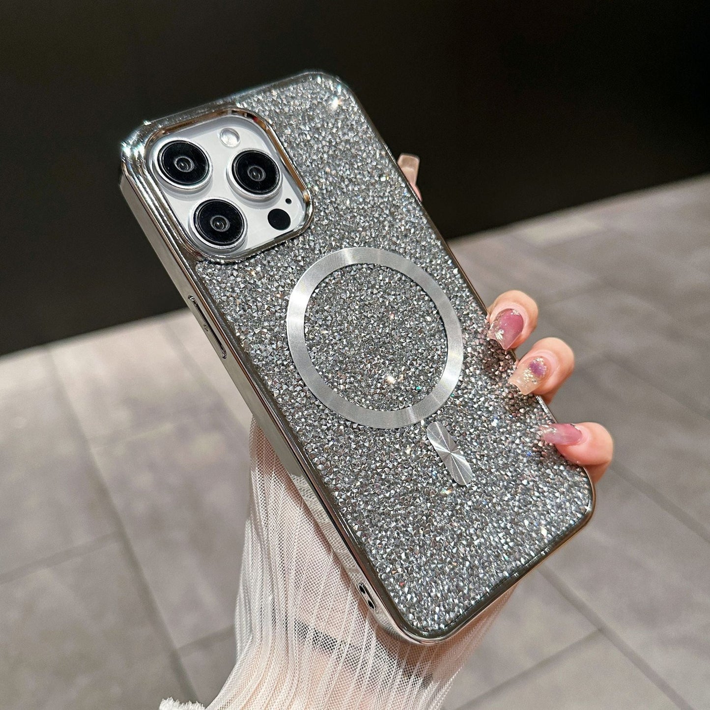 Luxury Glitter Magnetic Case for iPhone