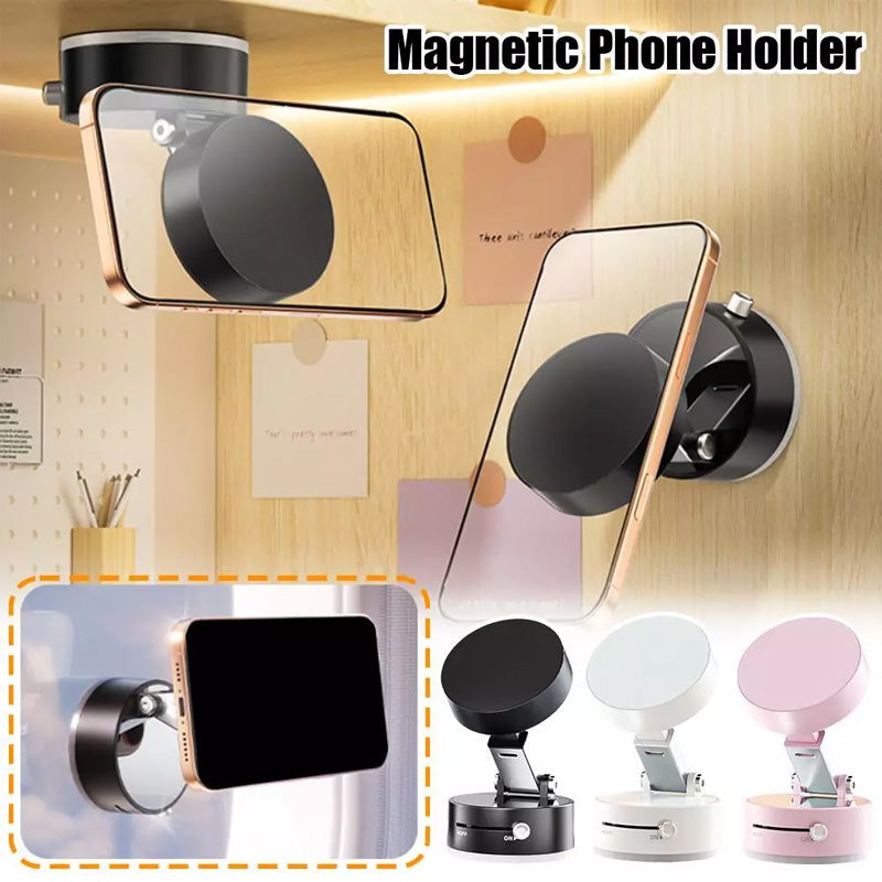 🔥2025 Vente chaude 🔥 Support de téléphone portable magnétique sous vide pliable