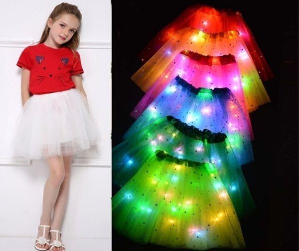 👗 68% DE RÉDUCTION ! ✨ Jupe Tutu LED Magique - Illumination Éclatante avec 8 Modes Lumineux, Parfaite pour Fêtes/Déguisements/Photos 💃🎉