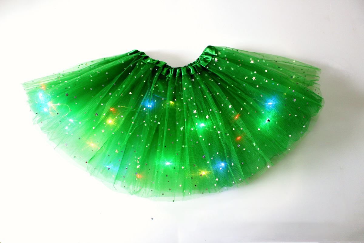 👗 68% DE RÉDUCTION ! ✨ Jupe Tutu LED Magique - Illumination Éclatante avec 8 Modes Lumineux, Parfaite pour Fêtes/Déguisements/Photos 💃🎉