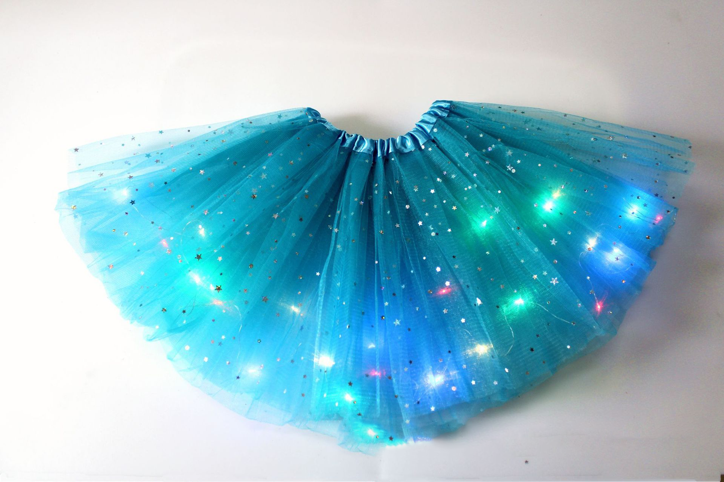 👗 68% DE RÉDUCTION ! ✨ Jupe Tutu LED Magique - Illumination Éclatante avec 8 Modes Lumineux, Parfaite pour Fêtes/Déguisements/Photos 💃🎉