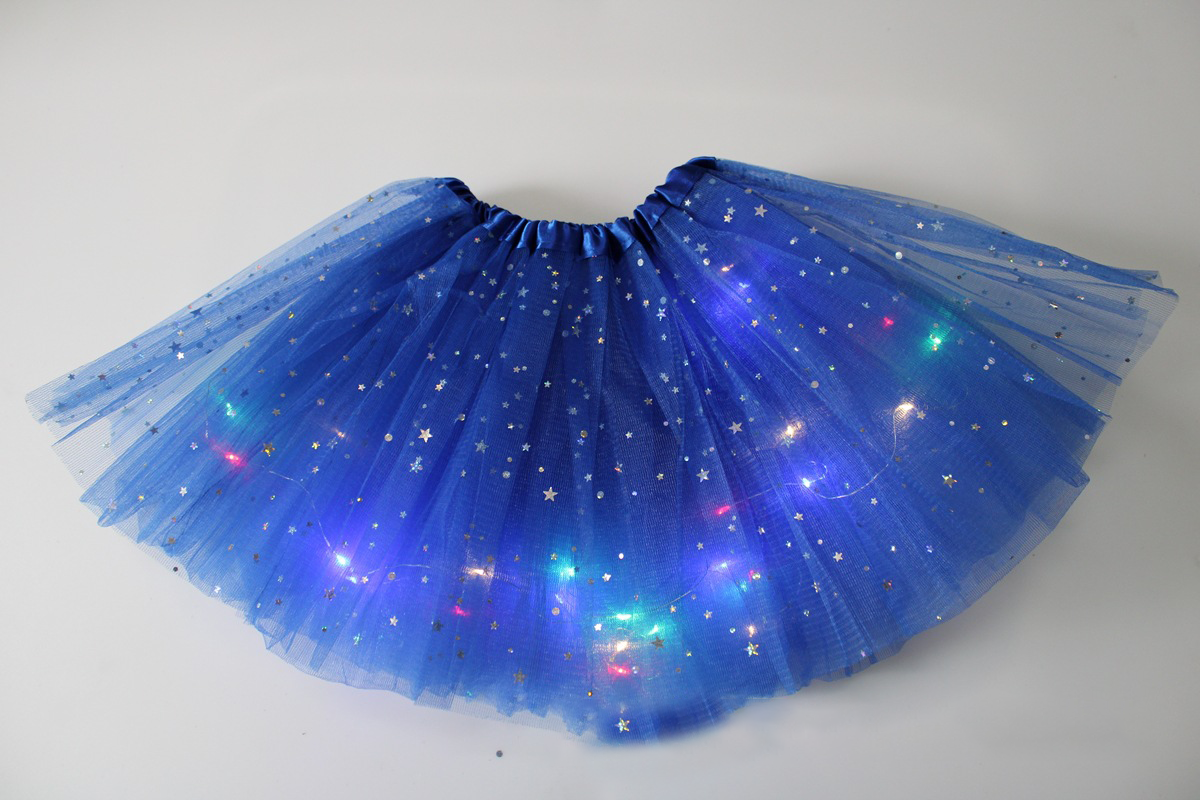 👗 68% DE RÉDUCTION ! ✨ Jupe Tutu LED Magique - Illumination Éclatante avec 8 Modes Lumineux, Parfaite pour Fêtes/Déguisements/Photos 💃🎉