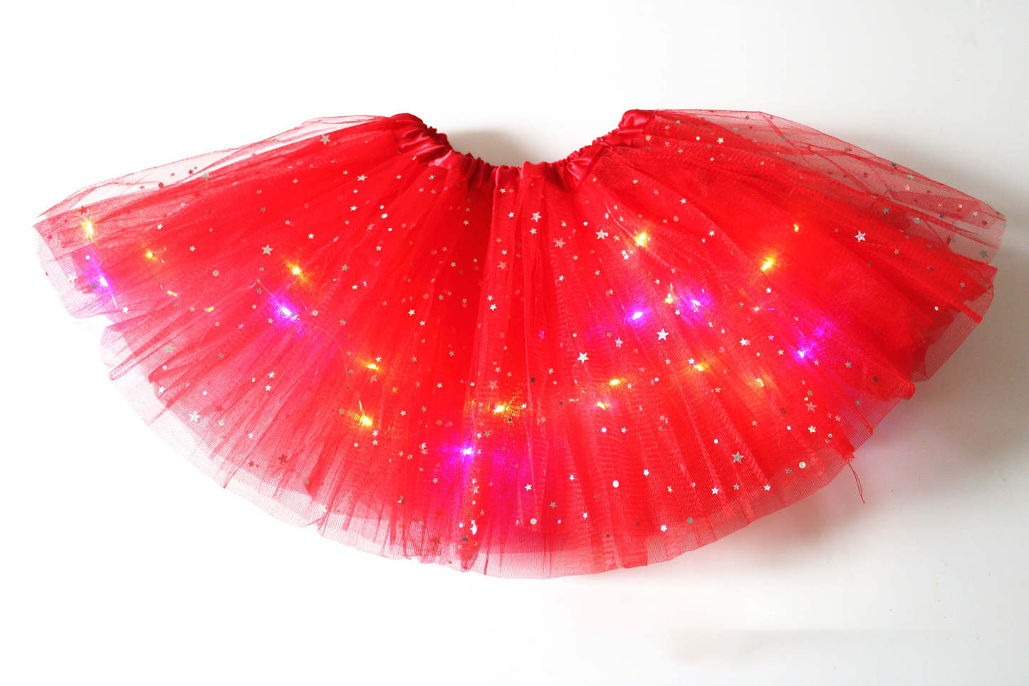 👗 68% DE RÉDUCTION ! ✨ Jupe Tutu LED Magique - Illumination Éclatante avec 8 Modes Lumineux, Parfaite pour Fêtes/Déguisements/Photos 💃🎉
