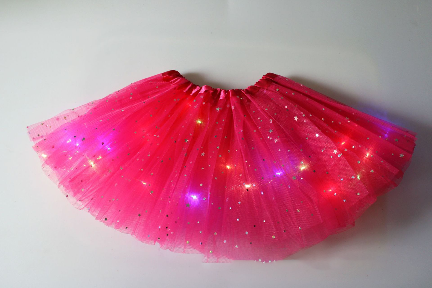 👗 68% DE RÉDUCTION ! ✨ Jupe Tutu LED Magique - Illumination Éclatante avec 8 Modes Lumineux, Parfaite pour Fêtes/Déguisements/Photos 💃🎉