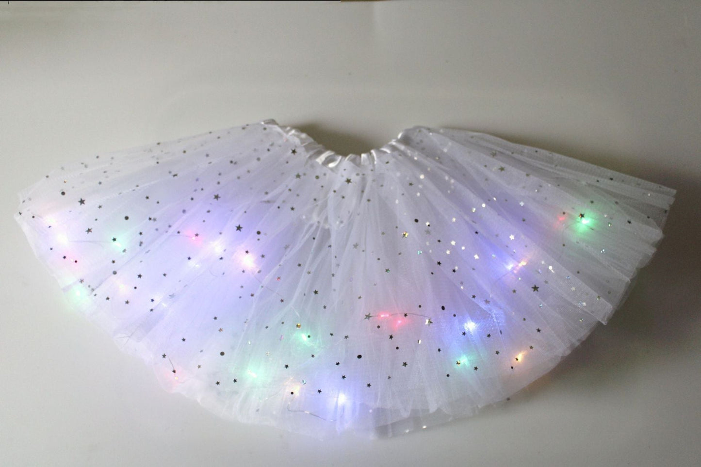 👗 68% DE RÉDUCTION ! ✨ Jupe Tutu LED Magique - Illumination Éclatante avec 8 Modes Lumineux, Parfaite pour Fêtes/Déguisements/Photos 💃🎉