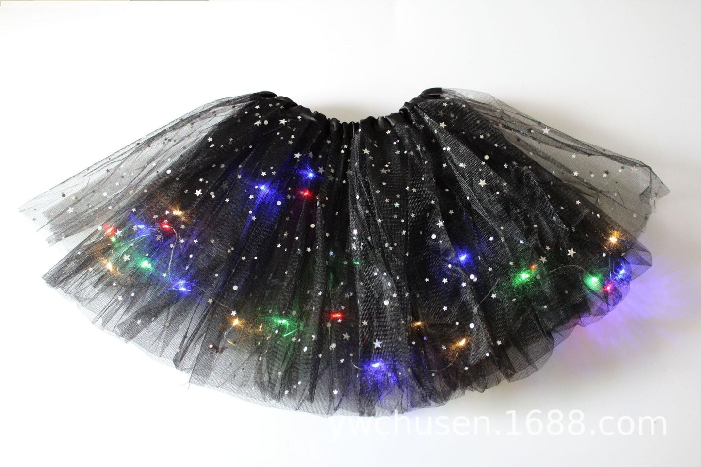👗 68% DE RÉDUCTION ! ✨ Jupe Tutu LED Magique - Illumination Éclatante avec 8 Modes Lumineux, Parfaite pour Fêtes/Déguisements/Photos 💃🎉