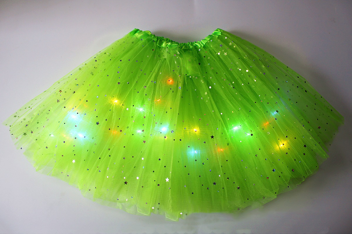 👗 68% DE RÉDUCTION ! ✨ Jupe Tutu LED Magique - Illumination Éclatante avec 8 Modes Lumineux, Parfaite pour Fêtes/Déguisements/Photos 💃🎉