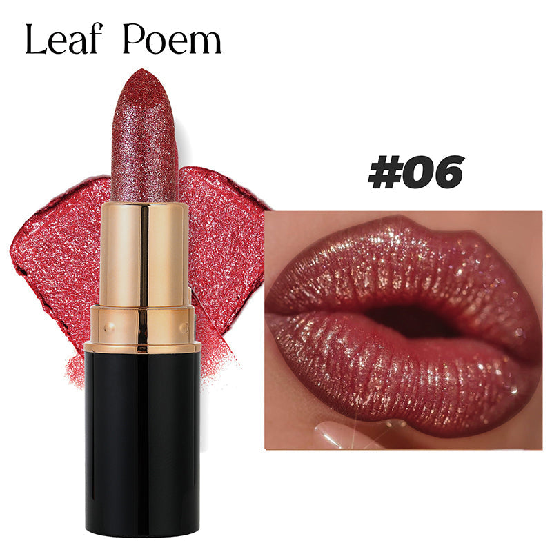 ⏳Réduction limitée de 50%💥Offre spéciale d'aujourd'hui - Achetez 1 et obtenez 1 gratuitement💋Rouge à lèvres pailleté waterproof et hydratant