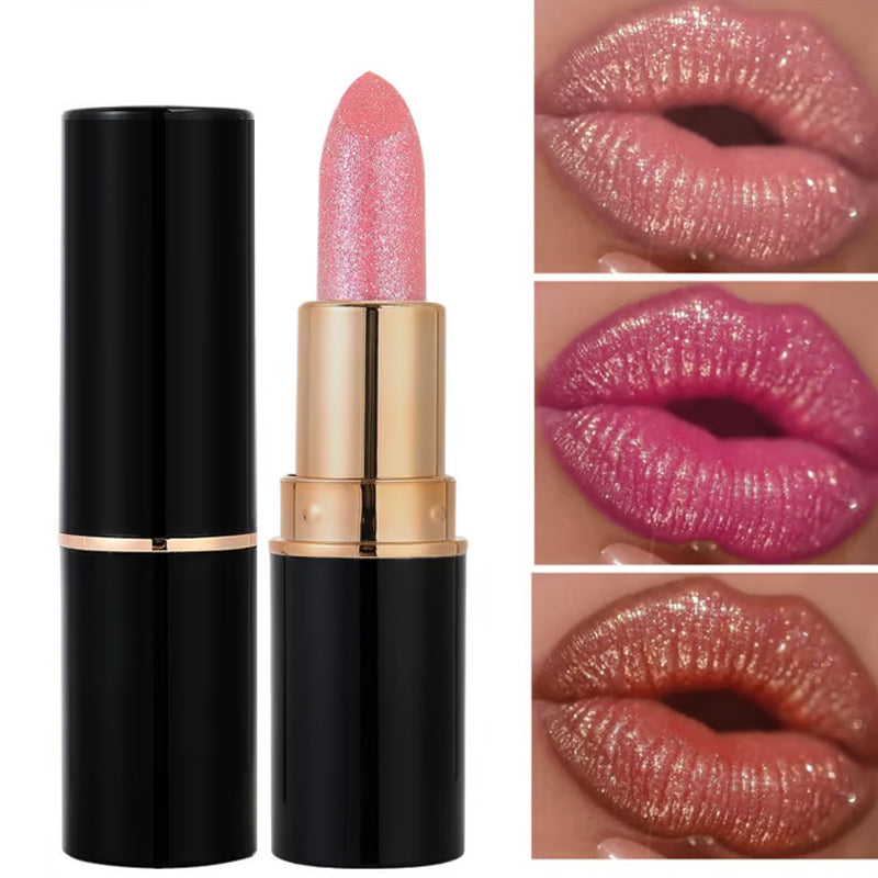 ⏳Réduction limitée de 50%💥Offre spéciale d'aujourd'hui - Achetez 1 et obtenez 1 gratuitement💋Rouge à lèvres pailleté waterproof et hydratant