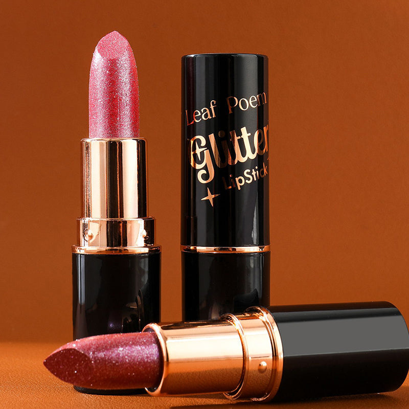 ⏳Réduction limitée de 50%💥Offre spéciale d'aujourd'hui - Achetez 1 et obtenez 1 gratuitement💋Rouge à lèvres pailleté waterproof et hydratant