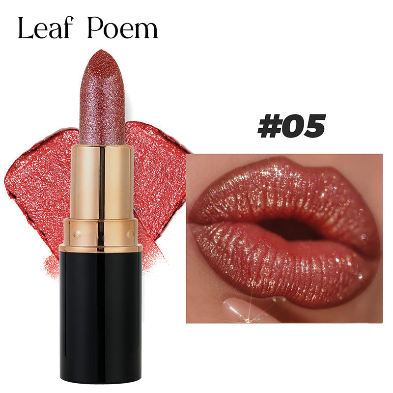 ⏳Réduction limitée de 50%💥Offre spéciale d'aujourd'hui - Achetez 1 et obtenez 1 gratuitement💋Rouge à lèvres pailleté waterproof et hydratant
