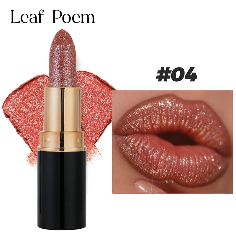 ⏳Réduction limitée de 50%💥Offre spéciale d'aujourd'hui - Achetez 1 et obtenez 1 gratuitement💋Rouge à lèvres pailleté waterproof et hydratant