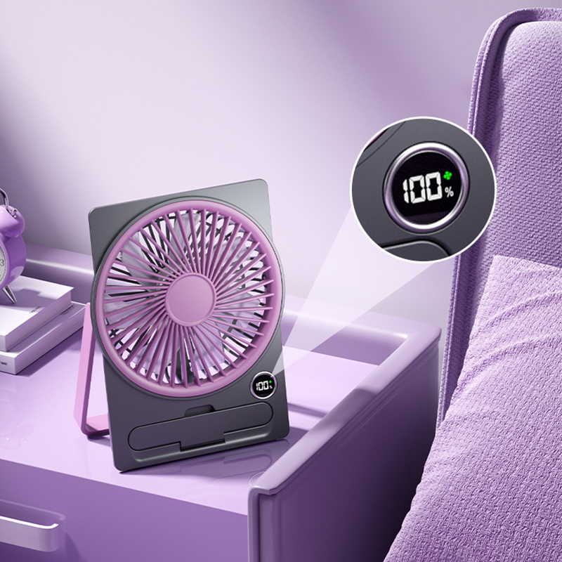 🌹Mini Ventilateur Ultra Fin en Forme de Carte – Rechargeable par USB🌹