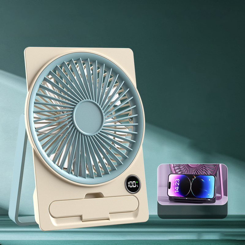 🌹Mini Ventilateur Ultra Fin en Forme de Carte – Rechargeable par USB🌹