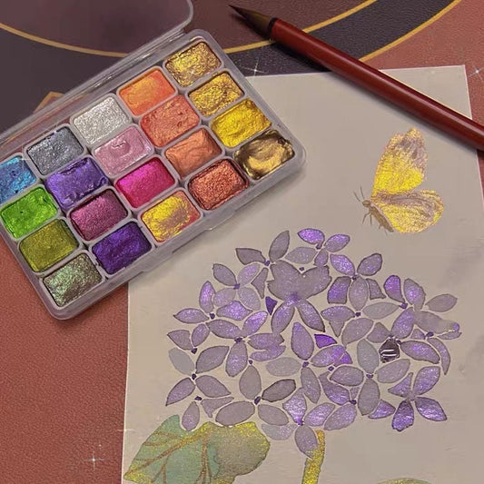 🎨Set de peinture aquarelle 20 couleurs