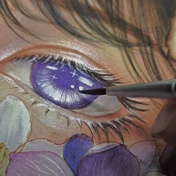 🎨Set de peinture aquarelle 20 couleurs