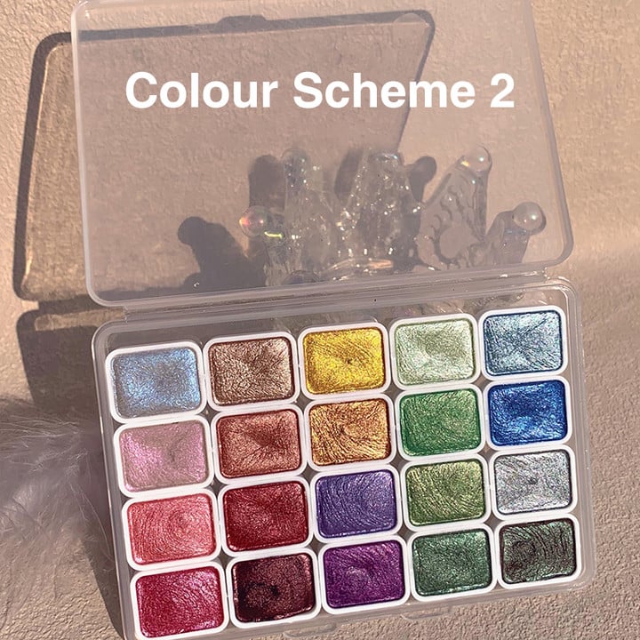 🎨Set de peinture aquarelle 20 couleurs