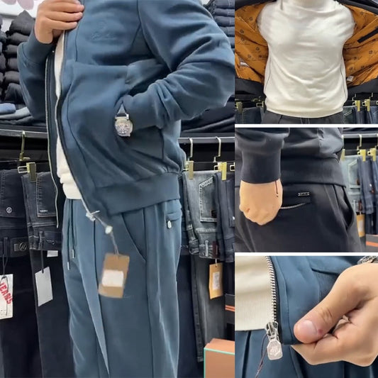 🎉  49 % DE RÉDUCTION✈️Ensemble deux pièces veste et pantalon décontractés pour homme