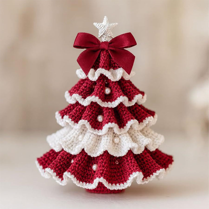 🎉 Soldes de Noël anticipées -50% DE RÉDUCTION 🎄 Kit DIY de Sapin de Noël au Crochet – ✨ Ensemble de Décoration de Fêtes Fait Main