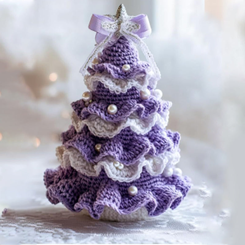 🎉 Soldes de Noël anticipées -50% DE RÉDUCTION 🎄 Kit DIY de Sapin de Noël au Crochet – ✨ Ensemble de Décoration de Fêtes Fait Main