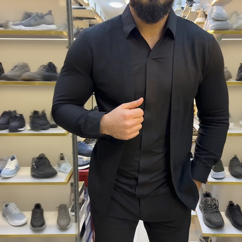 Chemise deux pièces pour homme