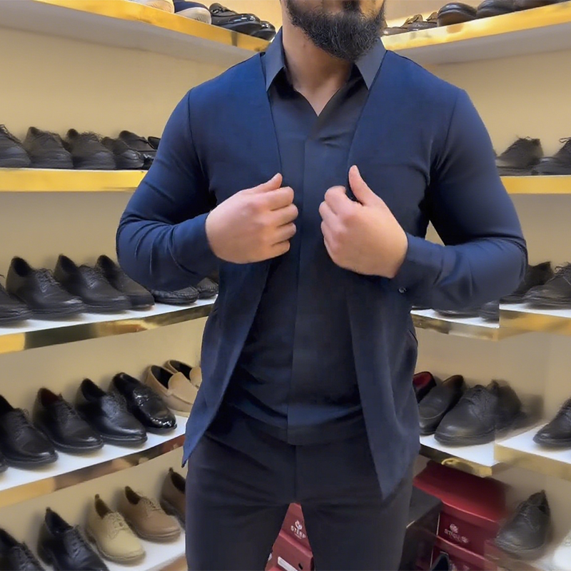 Chemise deux pièces pour homme