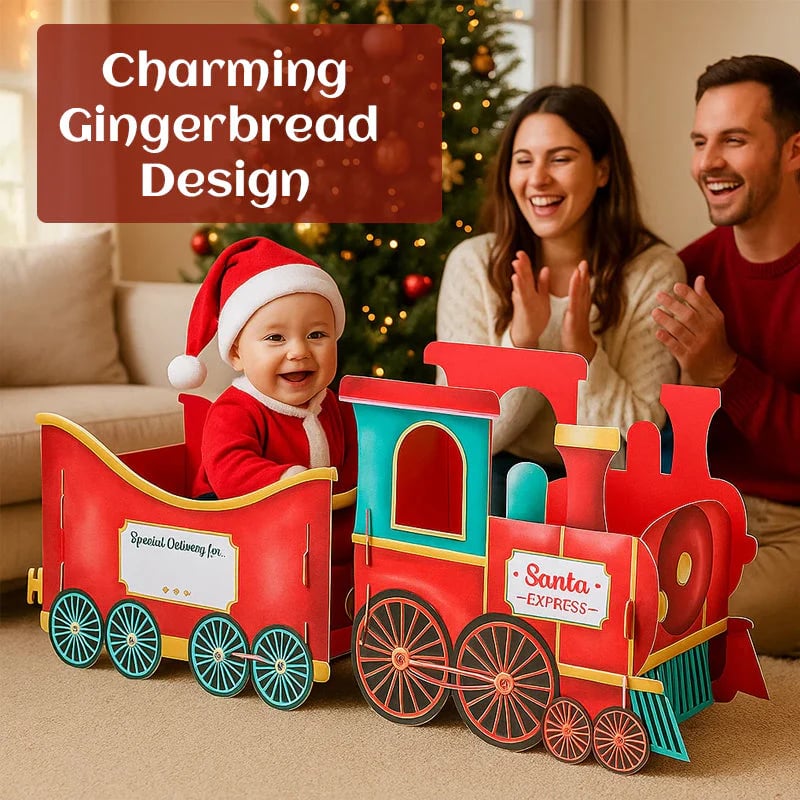 🎅Prévente de Noël - 48 % DE RÉDUCTION🚂Le train cadeau du Père Noël — Livrez vos cadeaux avec style ! 🚂🎄