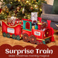 🎅Prévente de Noël - 48 % DE RÉDUCTION🚂Le train cadeau du Père Noël — Livrez vos cadeaux avec style ! 🚂🎄